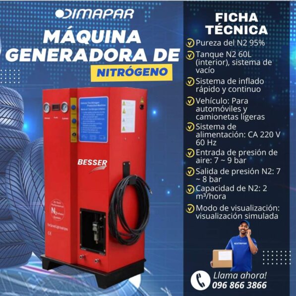 Generador de Nitrógeno Besser
