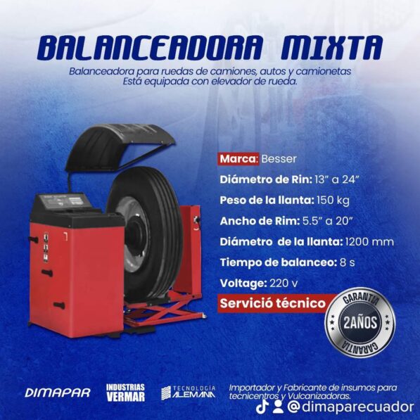Balanceadora Mixta Besser - Imagen 2