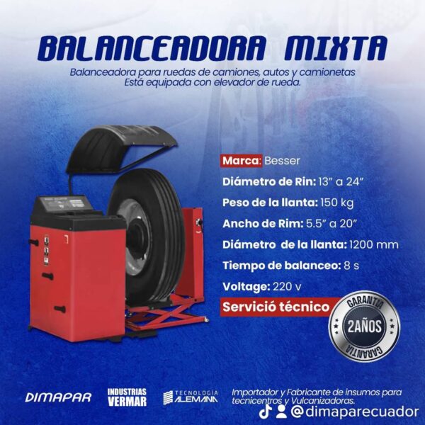 Balanceadora Mixta Besser - Imagen 2