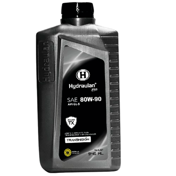 Aceite Para Motor De Transmisión SAE 80w90 Hydraulan API GL-5 LT