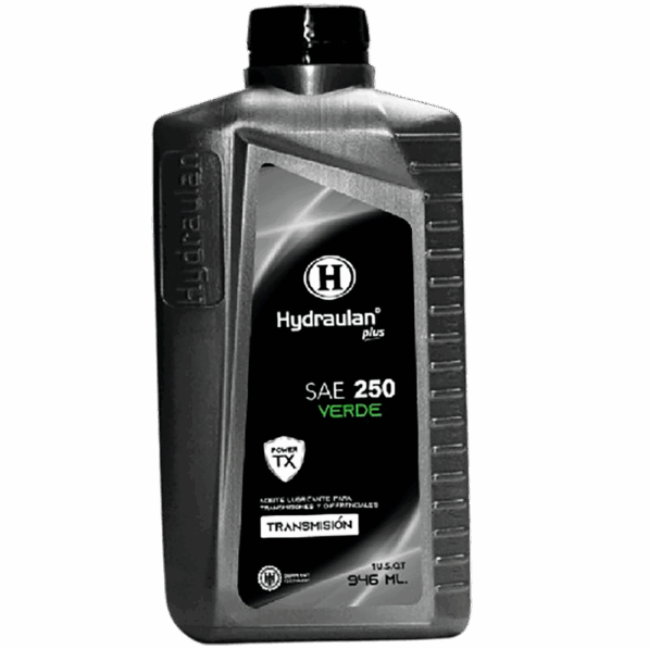 Aceite Para Motor Transmisión Hydraulan SAE 250 Verde LT