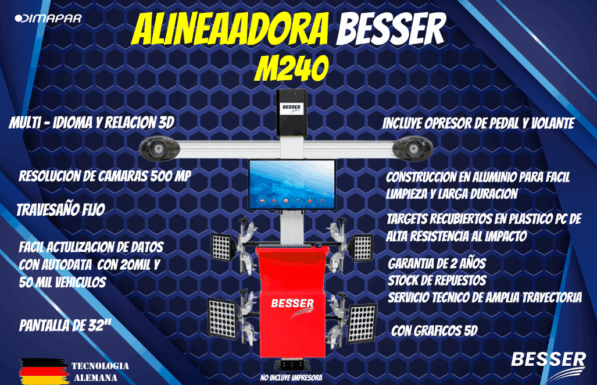 Alineadora 3D M240 Besser - Imagen 2